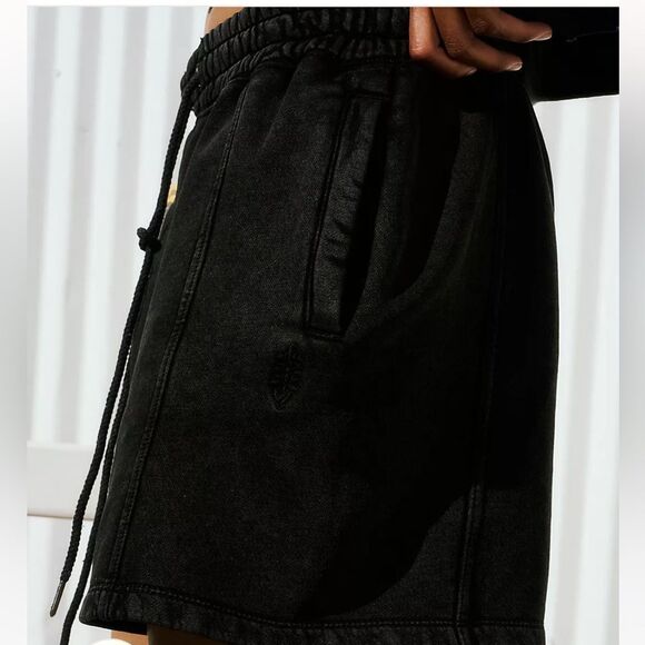 Free People Black Sprint To The Finish Shorts XS - Picture 4 of 8